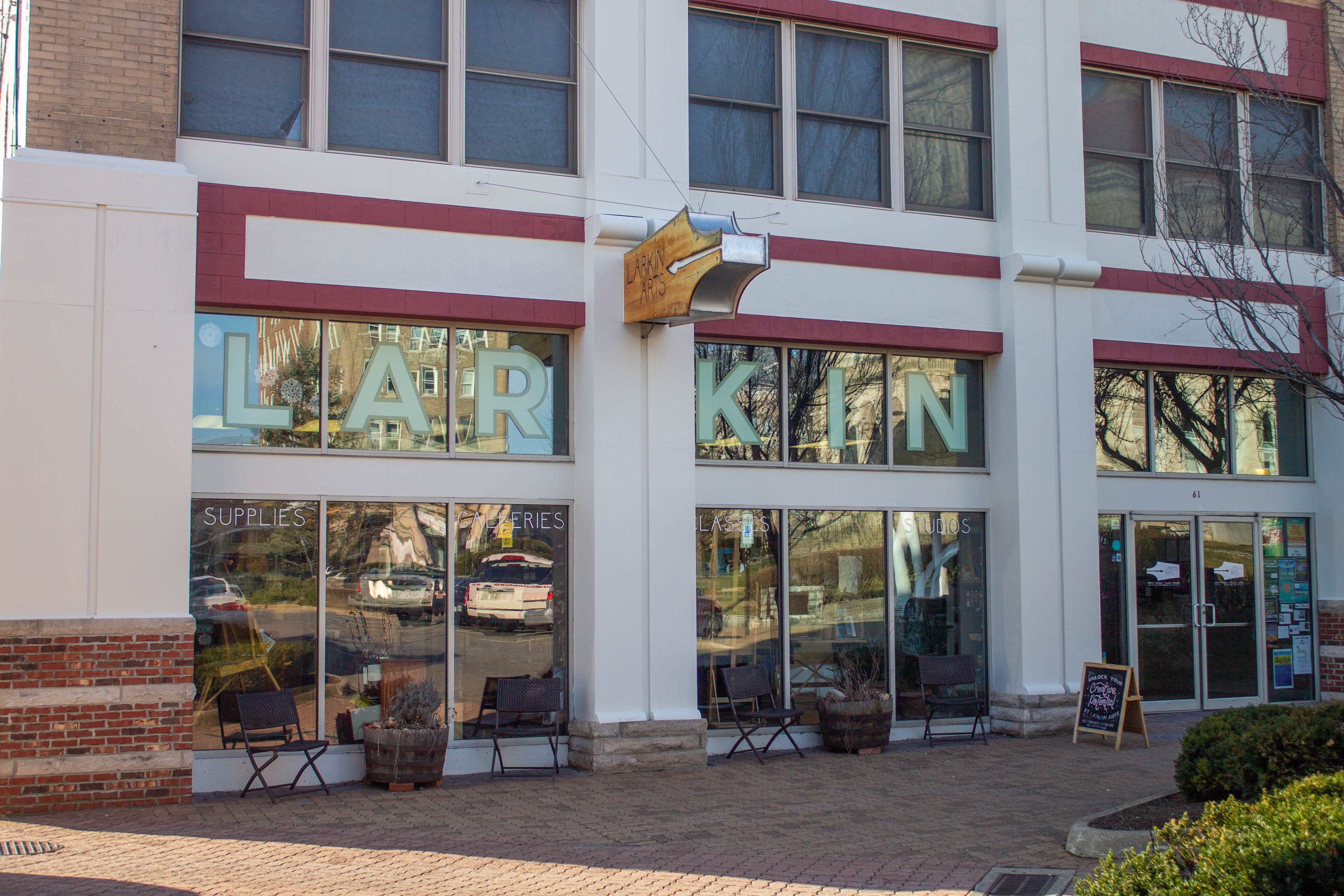 Larkin Arts, a local art supply store